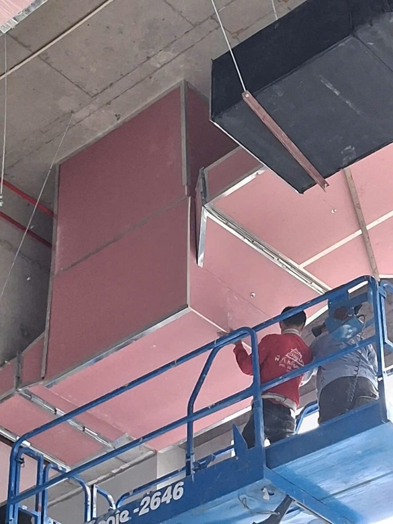 Hệ thống tăng áp hút khói cho tầng hầm