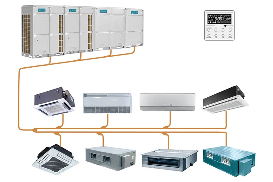 Tối ưu giải pháp điều hoà công nghiệp 4 Hệ Thống VRV / VRF