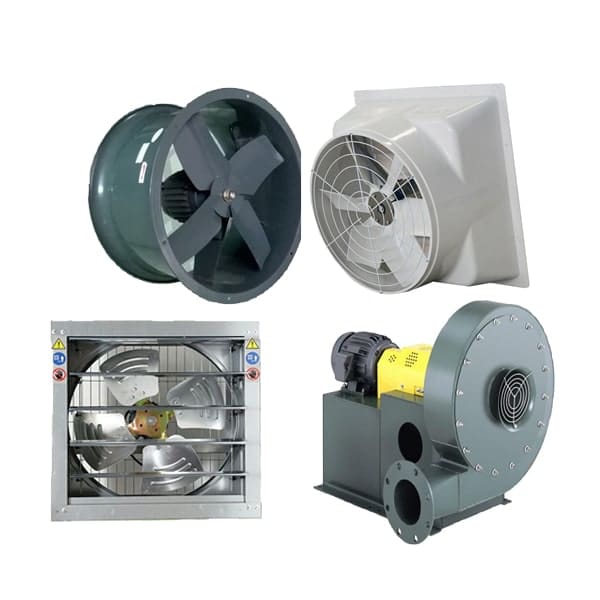 Hệ Thống Quạt Hút Công Nghiệp - Hút Khí Thải Hiệu Quả ITC 2 Cấu tạo hệ thống quạt hút công nghiệp