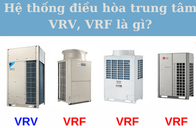 So sánh hệ thống VRV và VRF