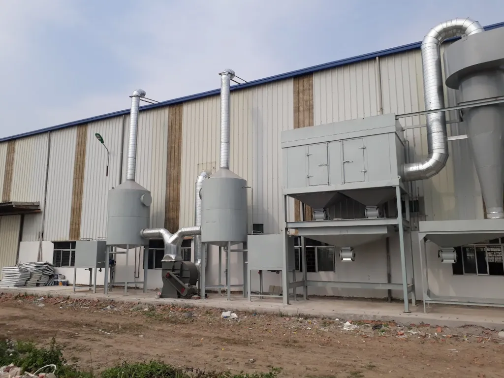 Hệ thống hút bụi nhà xưởng - Gỗ công nghiệp - Hiệu quả cao 15 Hệ thống hút bụi cyclone