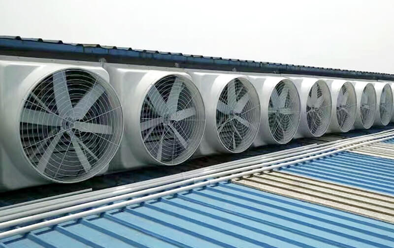 Quạt Hút Thông Gió Nhà Xưởng Composite