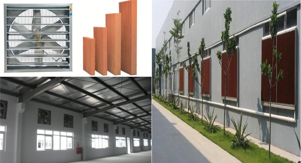 Cooling pad là hệ thống làm mát nhà xưởng