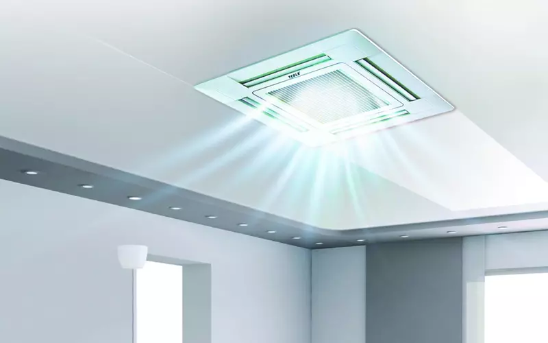 Điều Hòa Cục Bộ Là Gì? Giải Pháp Làm Mát Hiệu Quả Cho Công Trình Hiện Đại 3 Điều hòa âm trần cassette