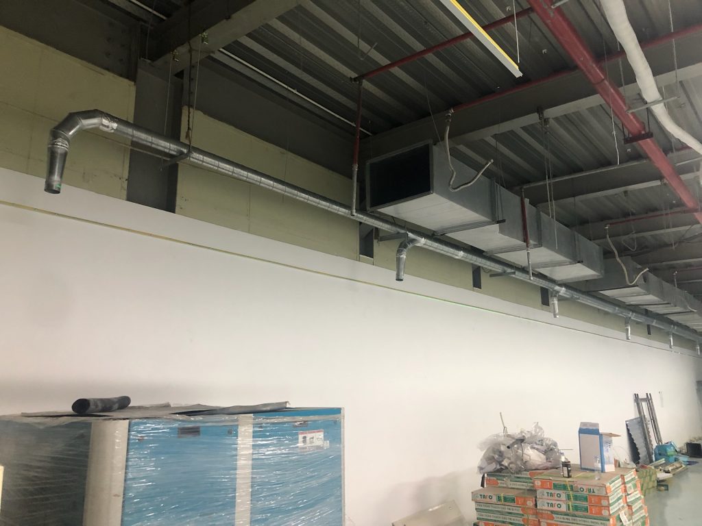 thiết kế hệ thống hút bụi linh kiện điện tử