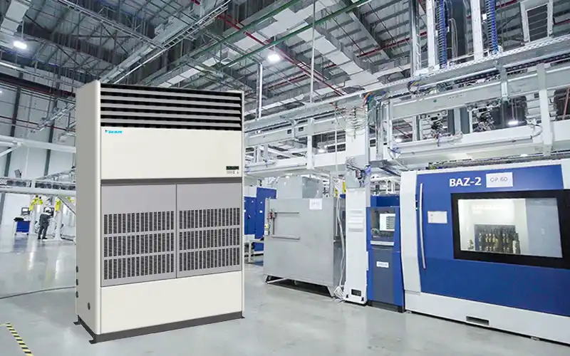 Điều Hoà Tủ Đứng Công Nghiệp – Giải Pháp Làm Mát Mạnh Mẽ Cho Không Gian Lớn 1 Điều Hoà Tủ Đứng Công Nghiệp – Giải Pháp Làm Mát Mạnh Mẽ Cho Không Gian Lớn