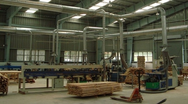 Báo giá hệ thống hút bụi xưởng gỗ mới nhất