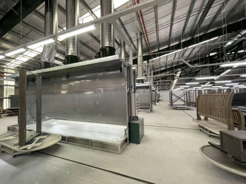 Xử Lý Bụi Sơn Bằng Màng Nước – Giải Pháp Hiệu Quả Cho Doanh Nghiệp Sản Xuất 1 Xử lý bụi sơn bằng màng nước