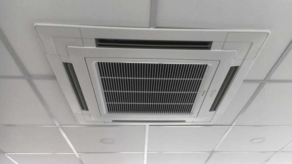 Nguyên lý hoạt động điều hòa âm trần nối ống gió