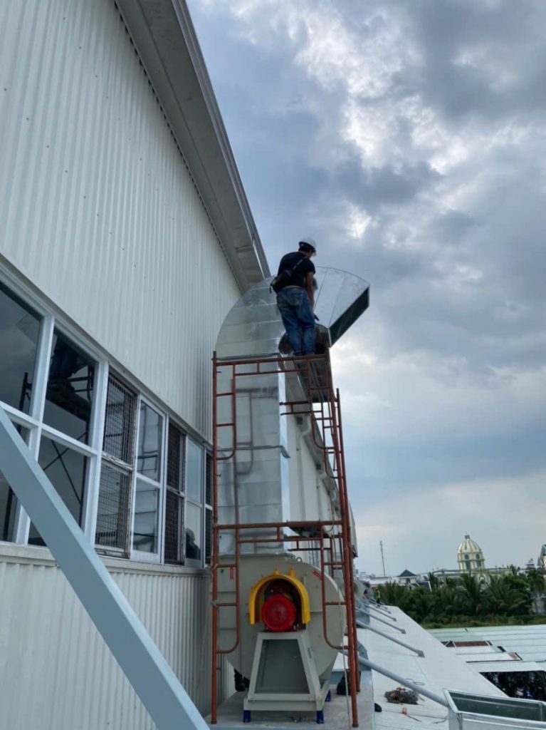 hệ thống hút khói pccc nhà xưởng tiêu chuẩn