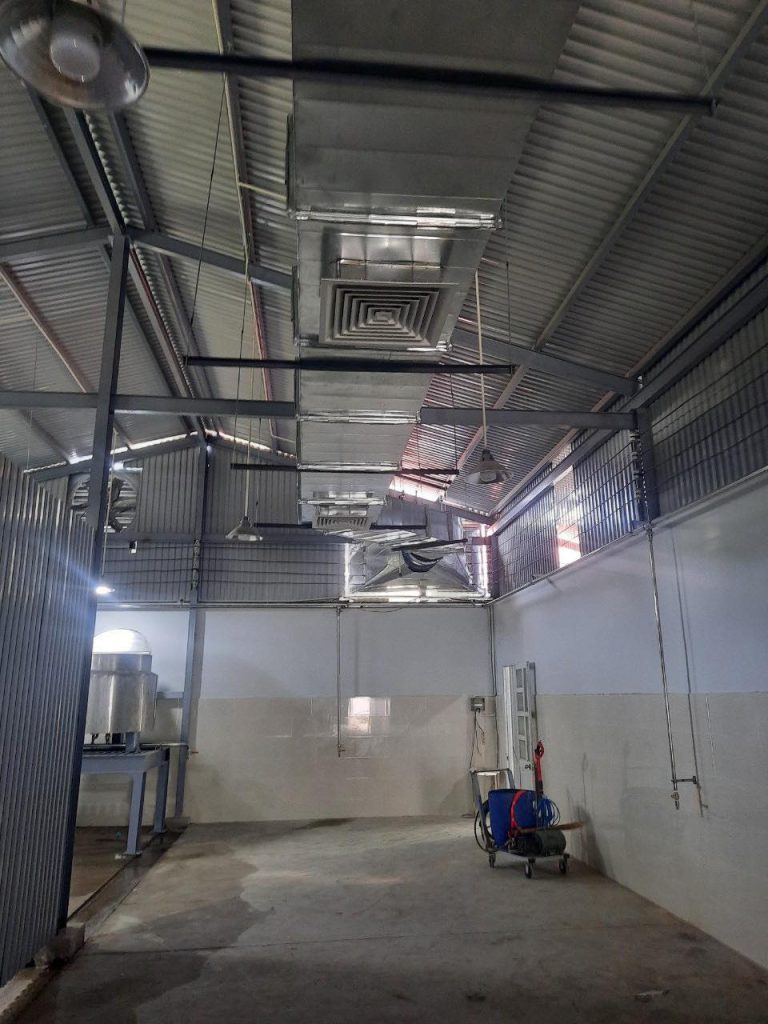 hệ thống điều hòa âm trần nối ống gió