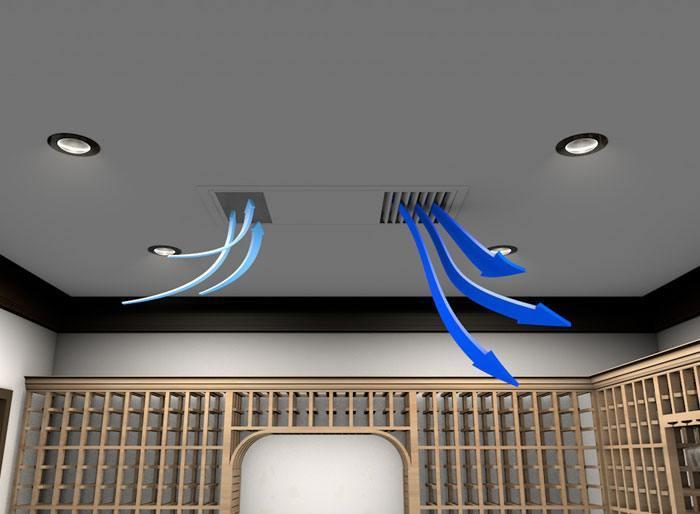 thi công điều hòa nối ống gió Daikin