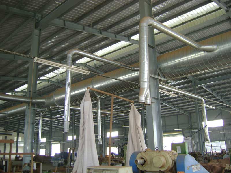 Hệ thống hút bụi gỗ
