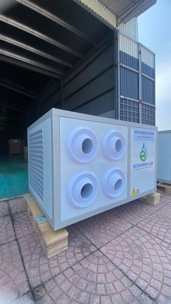 Điều hòa công nghiệp ECO sử dụng miệng thổi Jet Ball